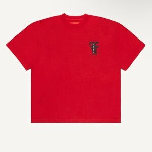 4HUNNID - F LOGO T-SHIRT (RED)